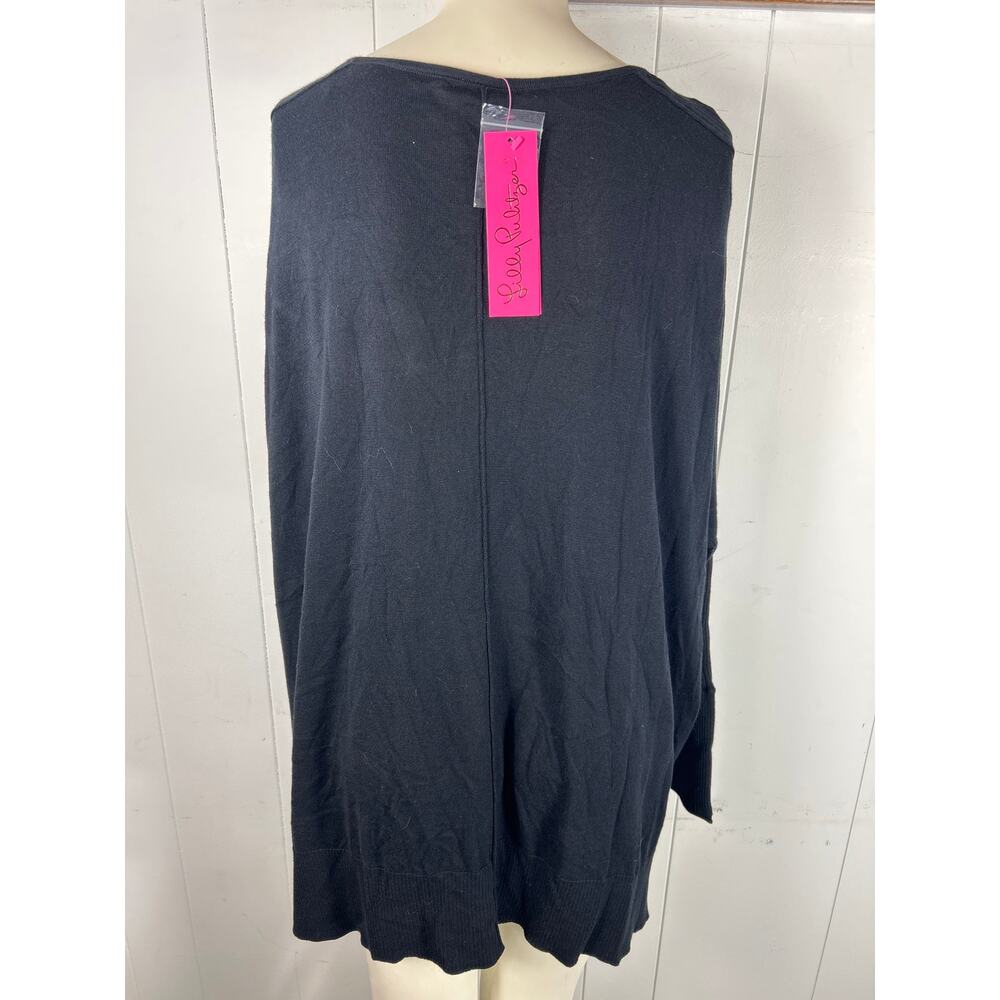 Lilly Pulitzer Joslyn Coolmax Sweater Size XL Boatneck Dolman Fit. NWT - Picture 4 of 8